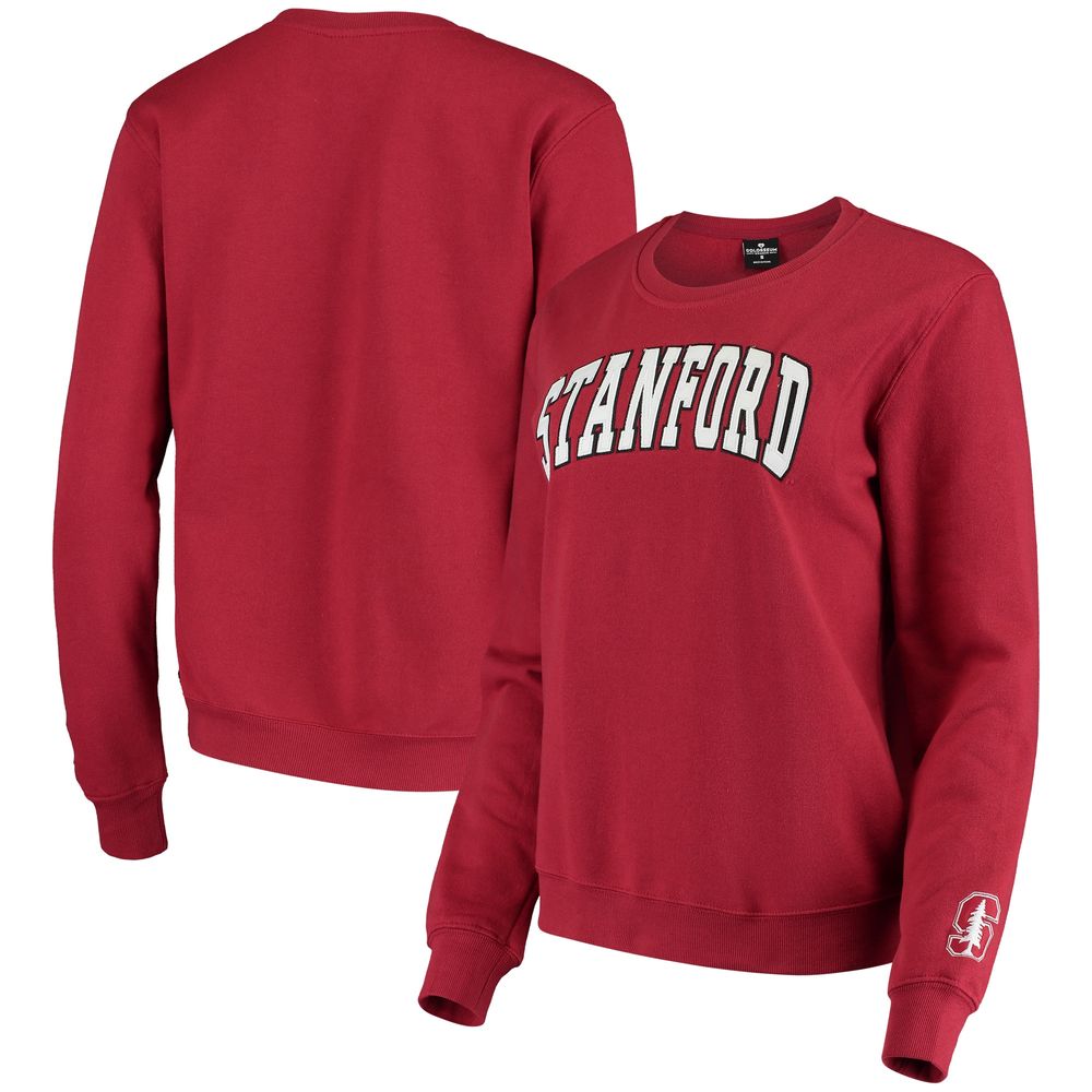 Women's Colosseum Cardinal Stanford Campanile Pullover Sweatshirt