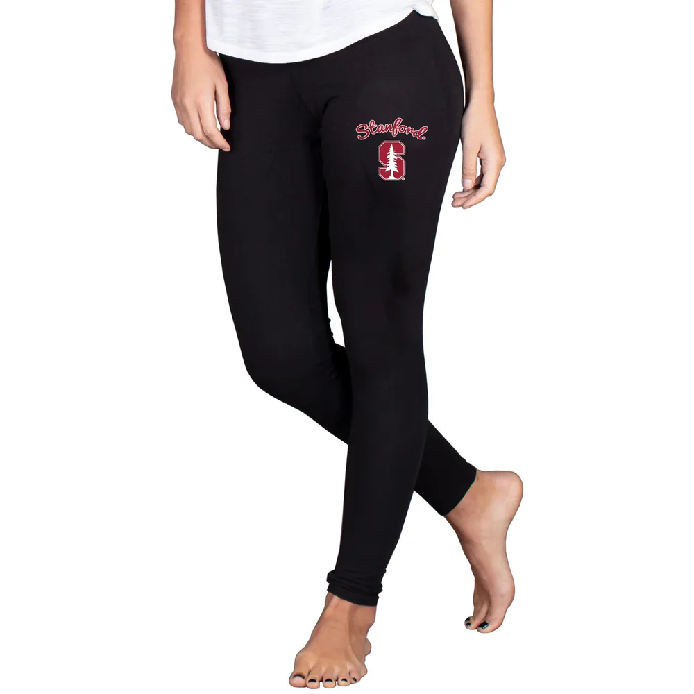 Women's Concepts Sport Charcoal/White Louisville Cardinals Centerline Knit Leggings Size: Large