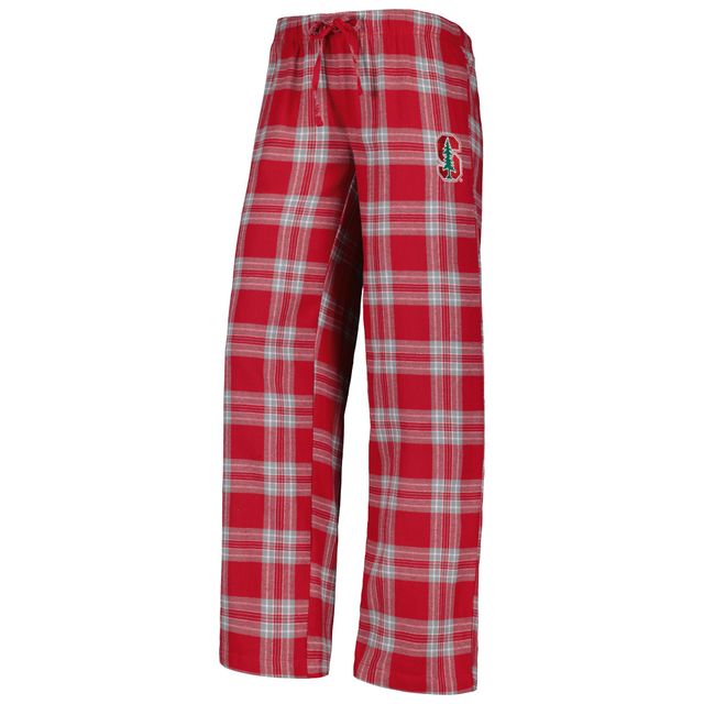 Concepts Sport Cardinal/Gris Stanford Cardinal Badge T-shirt et pantalon en flanelle Ensemble de nuit