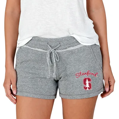 Stanford Cardinal Concepts Sport Women's Mainstream Terry Shorts - Gray