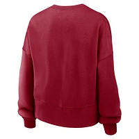 Sweat-shirt à enfiler surdimensionné Essential Cardinal Stanford pour femme Nike