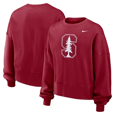 Sweat-shirt à enfiler surdimensionné Essential Cardinal Stanford pour femme Nike