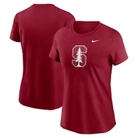 Women's Nike Cardinal Stanford Primetime Logo T-Shirt