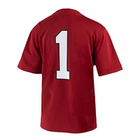 Maillot de football Nike #1 Crimson Stanford Cardinal 1ère Division blindée Old Ironsides Intouchable pour jeune