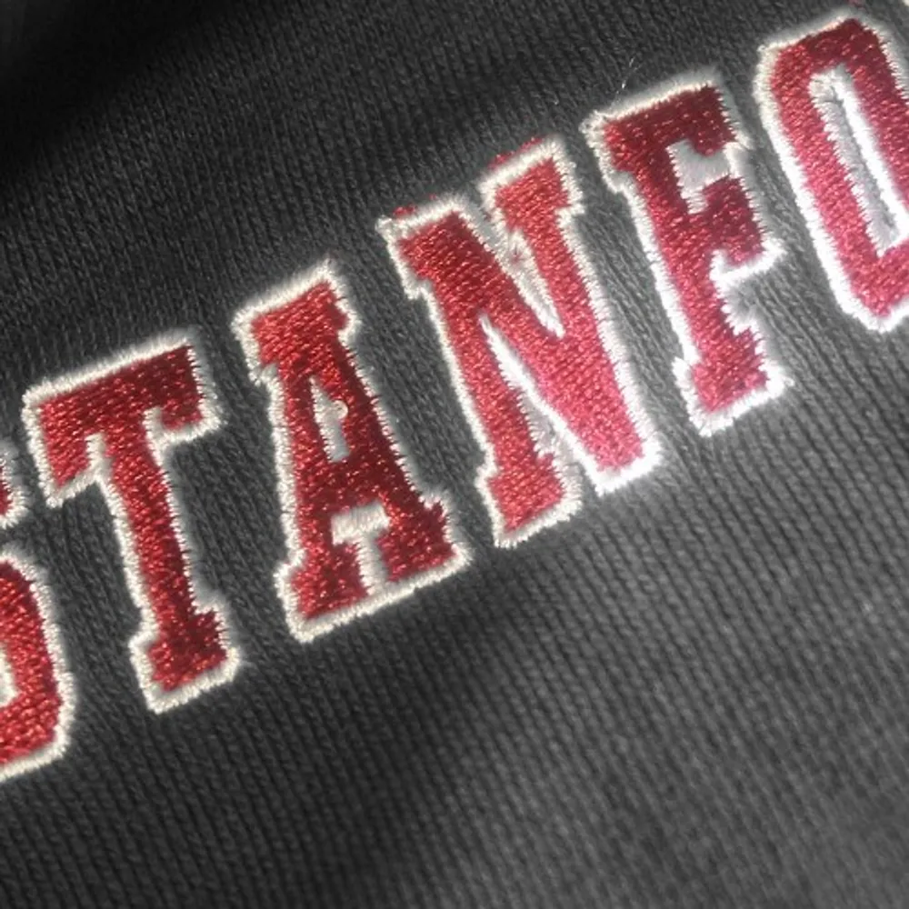 Chandail à capuchon gros logo Stanford Cardinal pour jeunes Stadium Athletic Charcoal