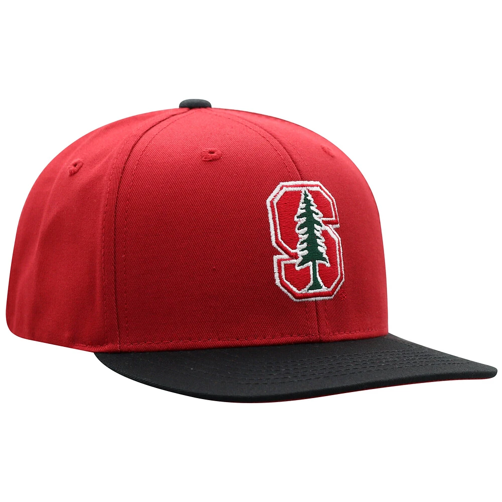 Casquette Snapback Cardinal Stanford Cardinal Victory Maverick pour jeunes Top of the World