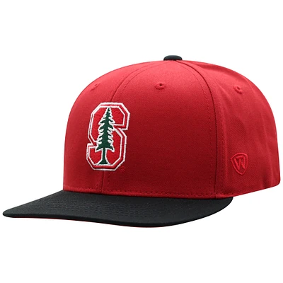 Casquette Snapback Cardinal Stanford Cardinal Victory Maverick pour jeunes Top of the World