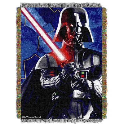 Star Wars The Northwest Group Darth Vader 46'' x 60'' Woven Tapestry Throw Blanket