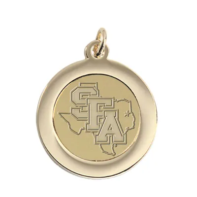 Stephen F Austin Lumberjacks Team Pendant - Gold