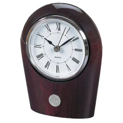 Stephen F Austin Lumberjacks Palm Clock - Silver