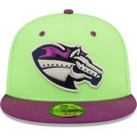 Men's New Era Green/Purple Caballos De Stockton Copa La Diversion 59FIFTY Fitted Hat