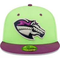 Casquette ajustée 59FIFTY Caballos De Stockton Copa La Diversion New Era pour homme, vert/violet