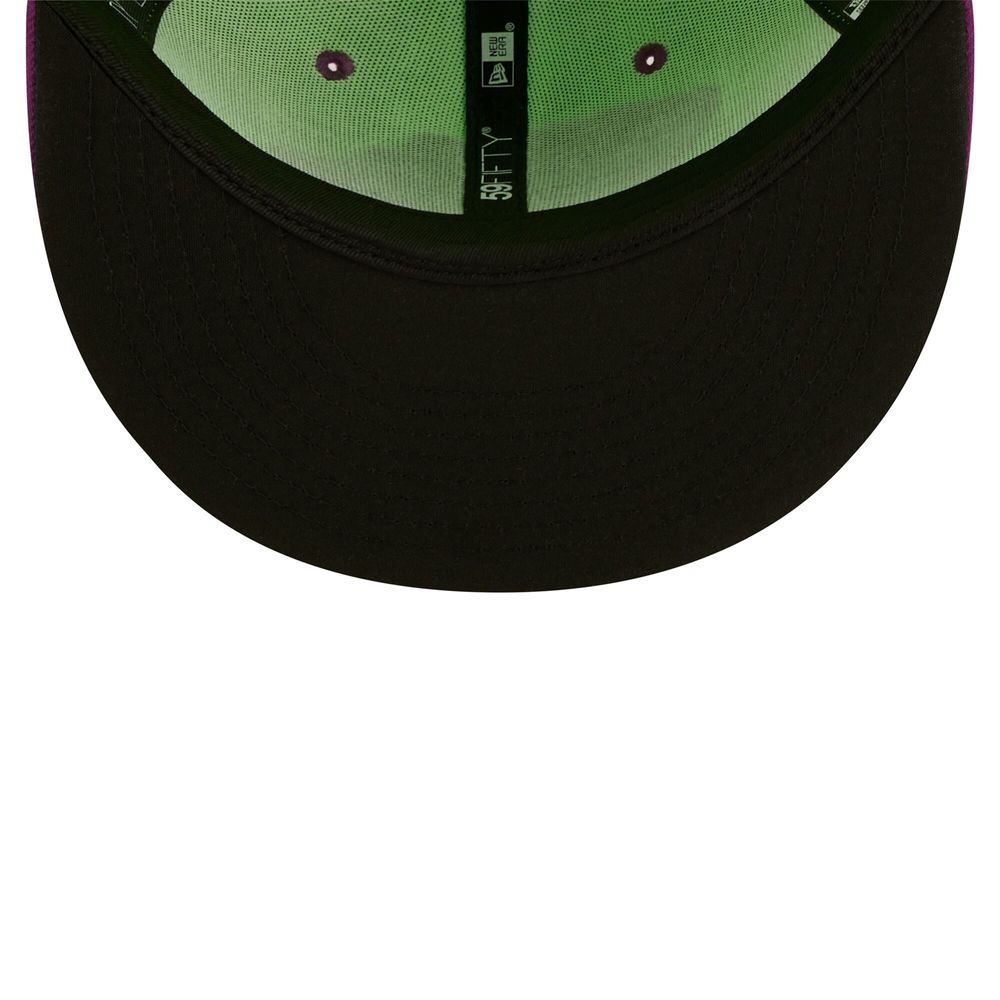 Men's New Era Green/Purple Caballos De Stockton Copa La Diversion 59FIFTY Fitted Hat