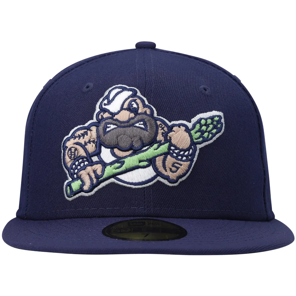 Casquette ajustée pour homme Stockton Ports Authentic Collection Team Alternate 59FIFTY New Era bleu marine