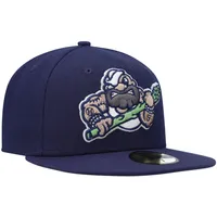 Men's New Era Navy Stockton Ports Authentic Collection Team Alternate 59FIFTY Fitted Hat