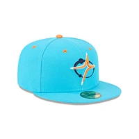 Men's New Era  Blue Sugar Land Space Cowboys Theme Nights 59FIFTY Fitted Hat