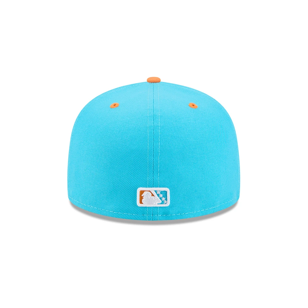 Men's New Era  Blue Sugar Land Space Cowboys Theme Nights 59FIFTY Fitted Hat