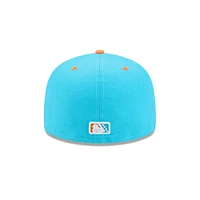 Men's New Era  Blue Sugar Land Space Cowboys Theme Nights 59FIFTY Fitted Hat