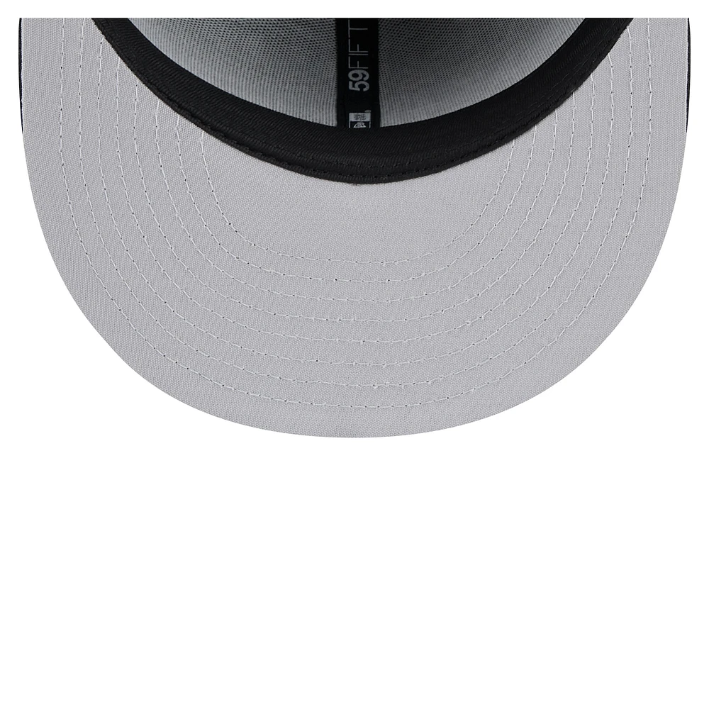 Men's New Era Black Sugar Land Space Cowboys Copa de la Diversión 59FIFTY Fitted Hat