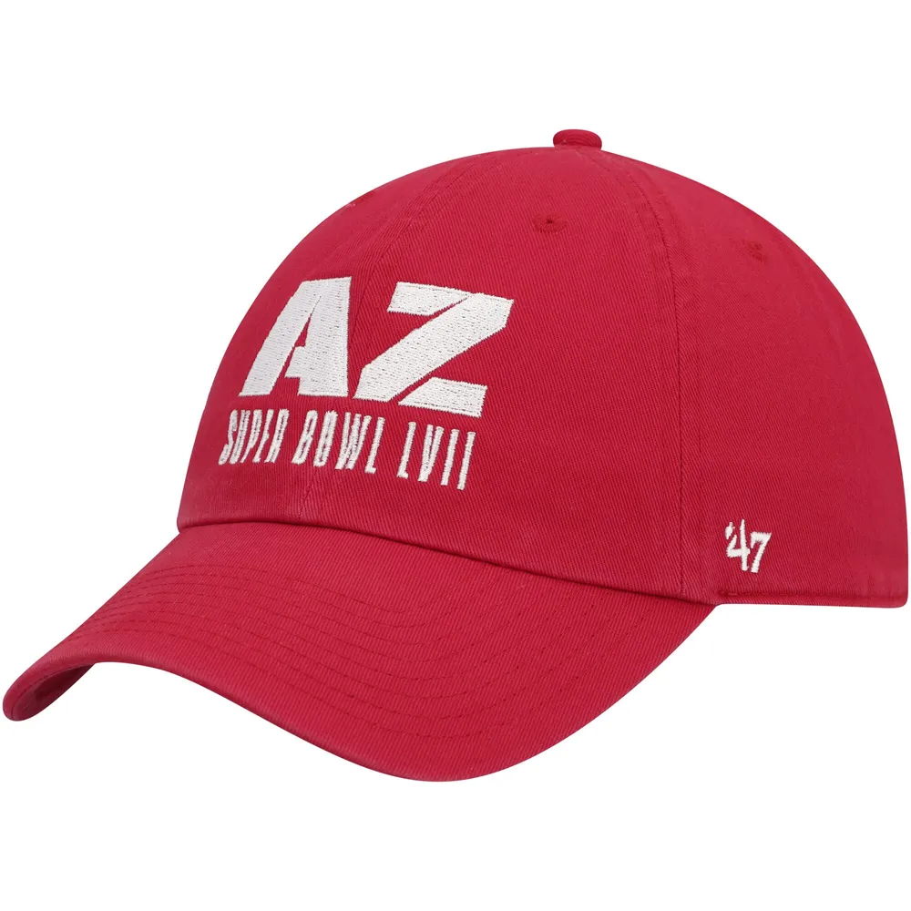 Lids Super Bowl LVII '47 Script Clean Up Adjustable Hat - Red