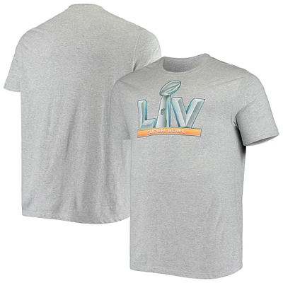 Men's Fanatics Branded White Super Bowl LV Logo Upper T-Shirt