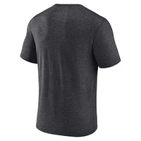 T-shirt tri-mélange Fanatics Heather Charcoal Super Bowl LVIII All Bulbs pour hommes