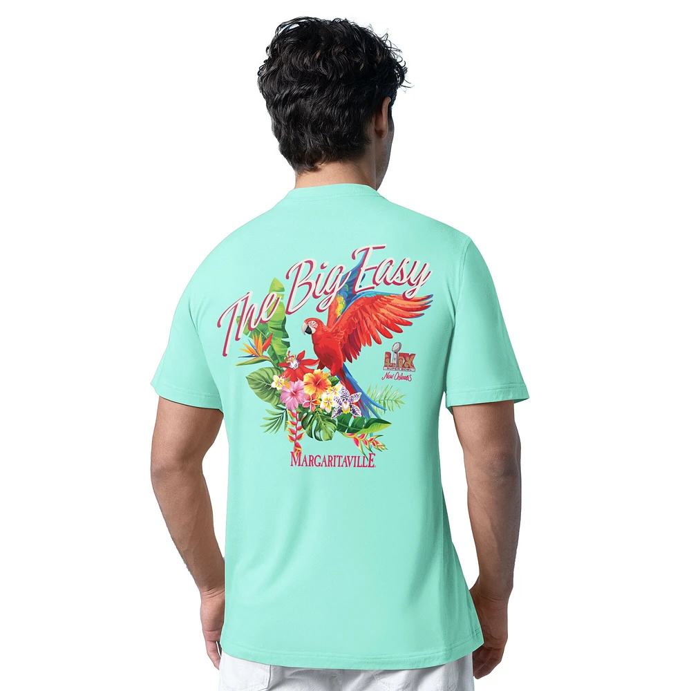 Men's Margaritaville Mint Super Bowl LIX The Big Easy T-Shirt