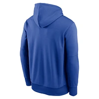 Men's Nike Royal Super Bowl LIX Performance Pullover Hoodie