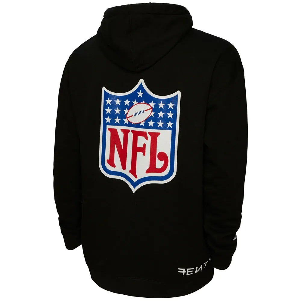 Unisex FENTY for Mitchell & Ness White Super Bowl LVII Icon Pullover Hoodie