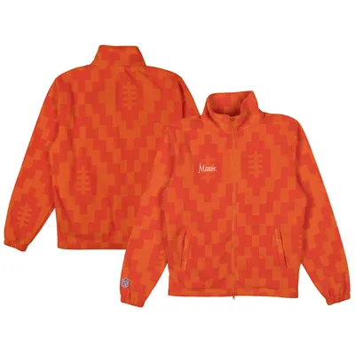 Manor Unisex Super Bowl LVII NFL Origins Fleece Full-Zip Jacket - Orange