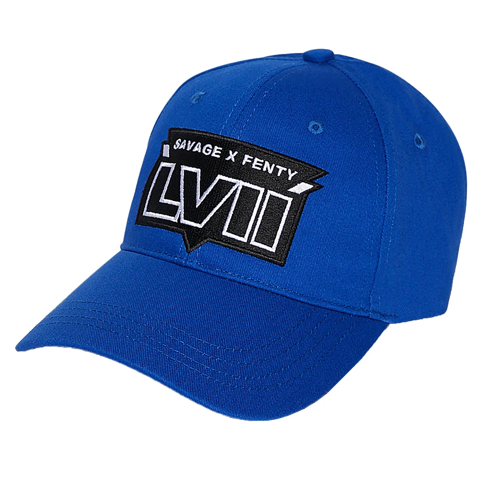 Casquette réglable unisexe Savage x FENTY Rihanna Game Day LVII Snapback bleu