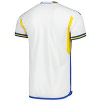 Men's adidas White Sweden National Team 2022/23 Away Replica Jersey