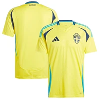 Men's adidas  Yellow Sweden National Team 2024 Home Replica Jersey