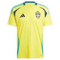 Men's adidas  Yellow Sweden National Team 2024 Home Replica Jersey