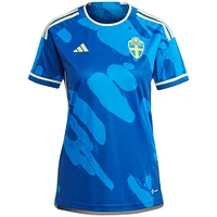 Women's adidas Royal Sweden National Team 2023 Away Replica Jersey