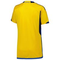 Women's adidas Yellow Sweden National Team 2022/23 Home Replica Jersey