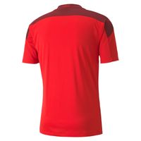 Men's Puma Red/Garnet Switzerland National Team 2020/21 Home Replica Jersey