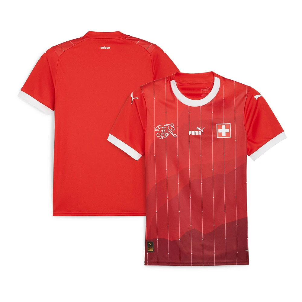 Women's Puma  Red Switzerland National Team 2023/24 Replica Jersey