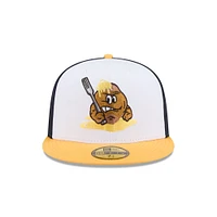 Men's New Era  White Syracuse Mets Theme Nights 59FIFTY Fitted Hat