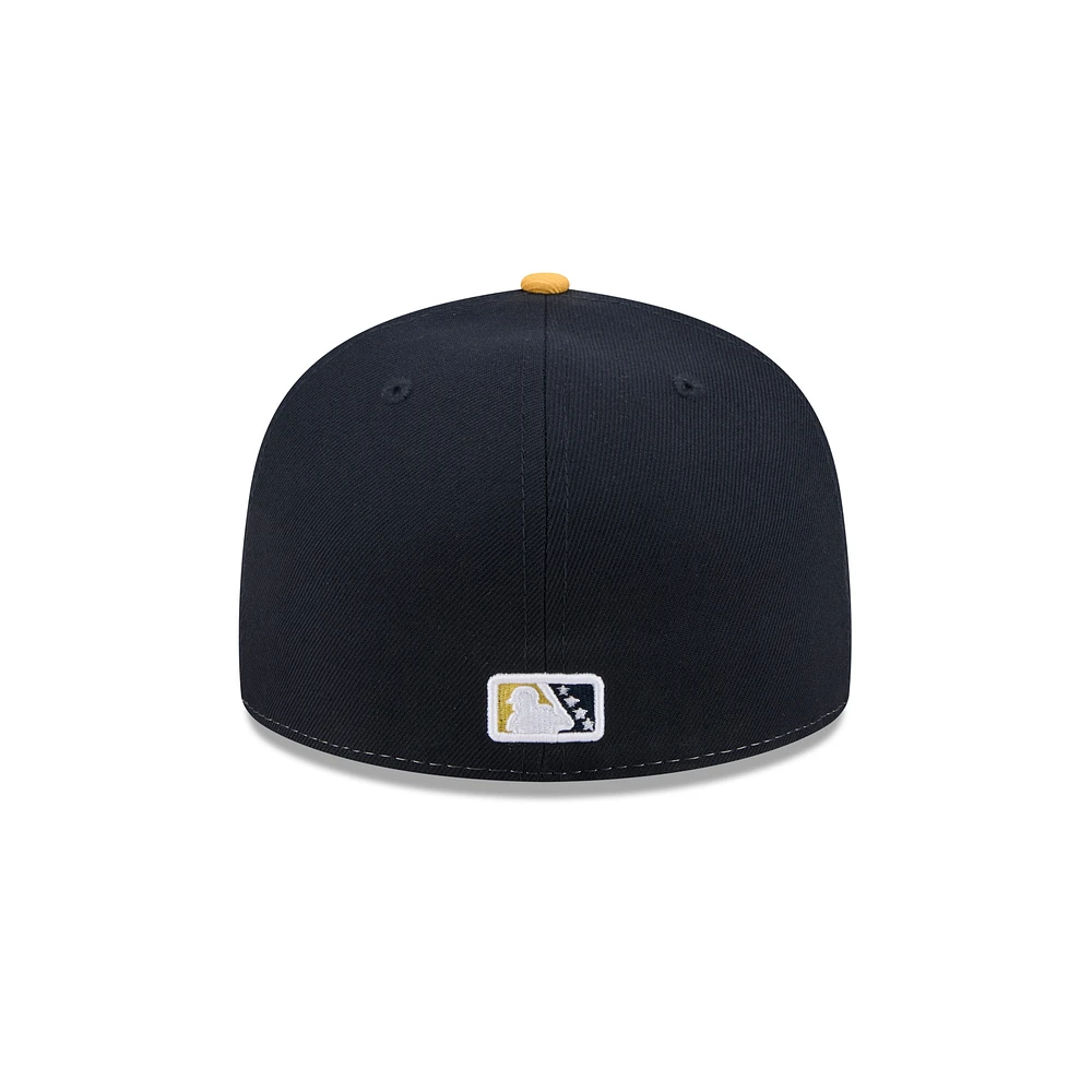 Men's New Era  White Syracuse Mets Theme Nights 59FIFTY Fitted Hat
