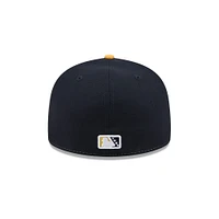 Men's New Era  White Syracuse Mets Theme Nights 59FIFTY Fitted Hat