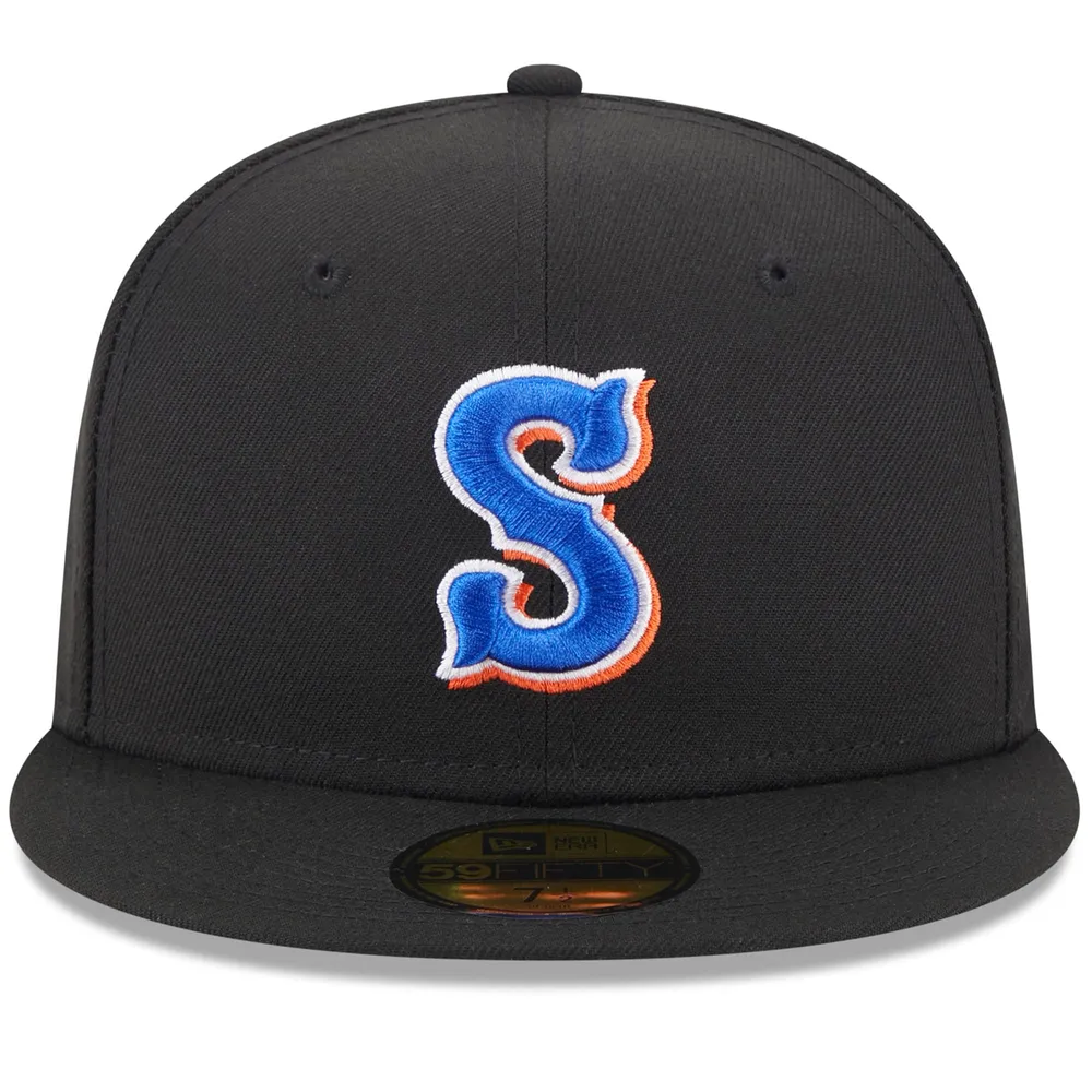 New Era Blue Syracuse Mets Authentic Collection 59FIFTY Fitted Hat