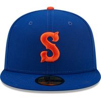 Men's New Era Syracuse Mets Authentic Collection 59FIFTY Fitted Hat