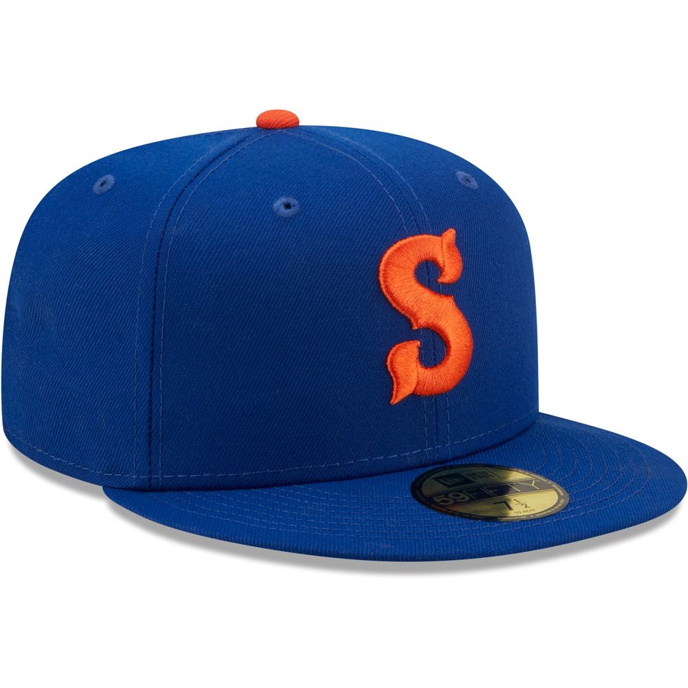 New Era Men's New Era Black Syracuse Mets Authentic Collection