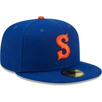 Men's New Era Syracuse Mets Authentic Collection 59FIFTY Fitted Hat