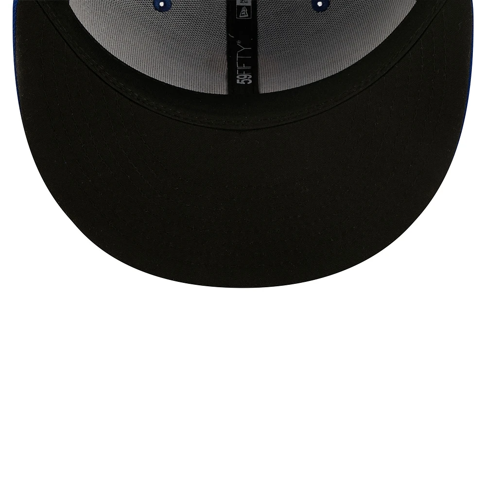 Men's New Era Blue Syracuse Mets Authentic Collection 59FIFTY Fitted Hat