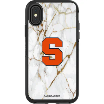 Syracuse Orange iPhone Symmetry Marble Case - Black