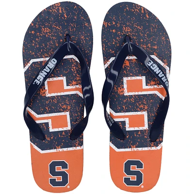 FOCO Syracuse Orange Big Logo Flip-Flops