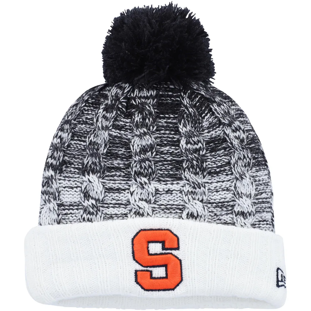 Chicago Bears Men's New Era Cuffed Pom Knit Hat