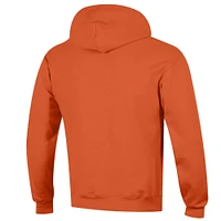 Men's Champion  Orange Syracuse Arch Over Logo Pullover Hoodie
